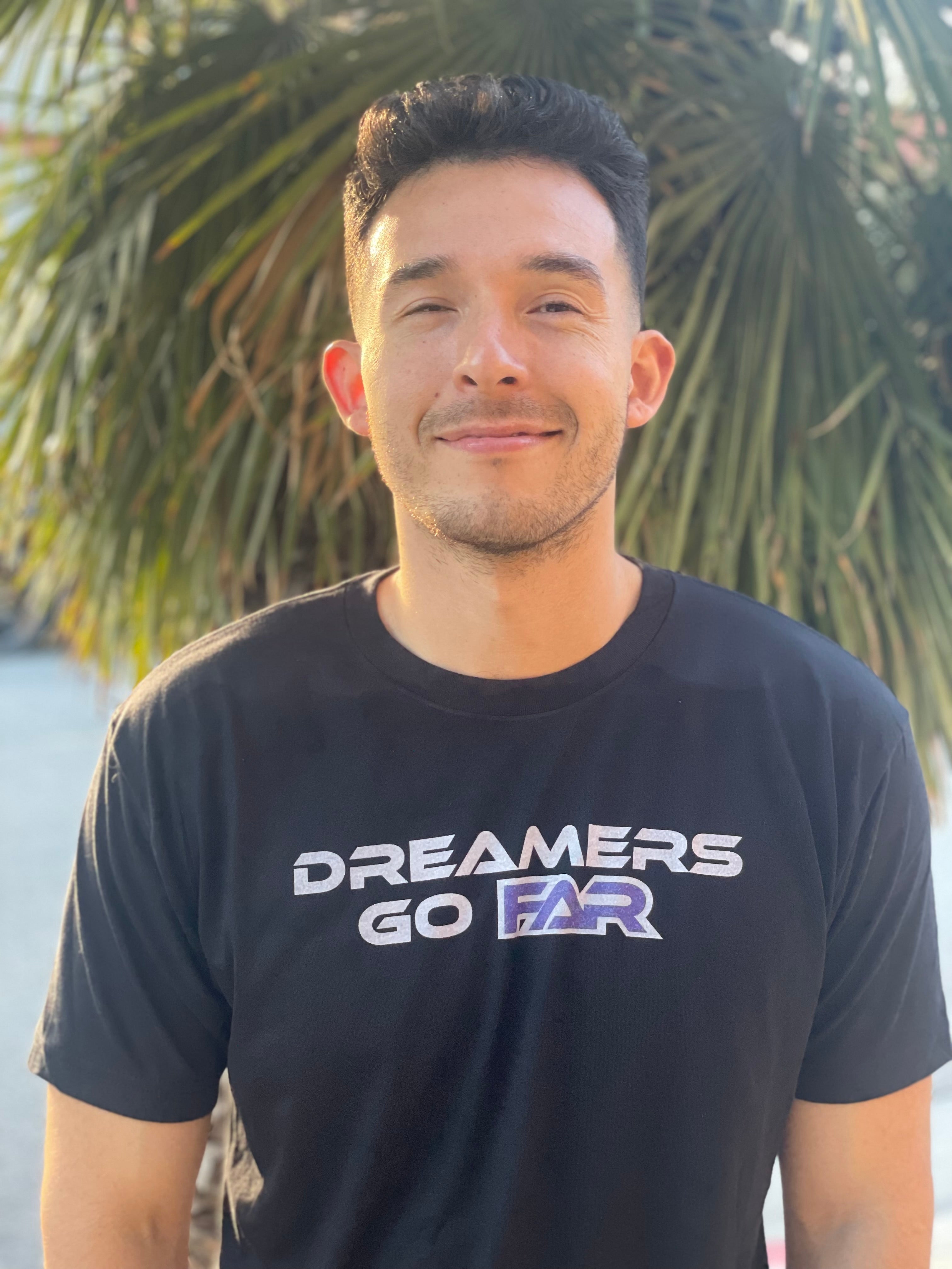 PURPLE NEW "Dreamers Go FAR" Tees