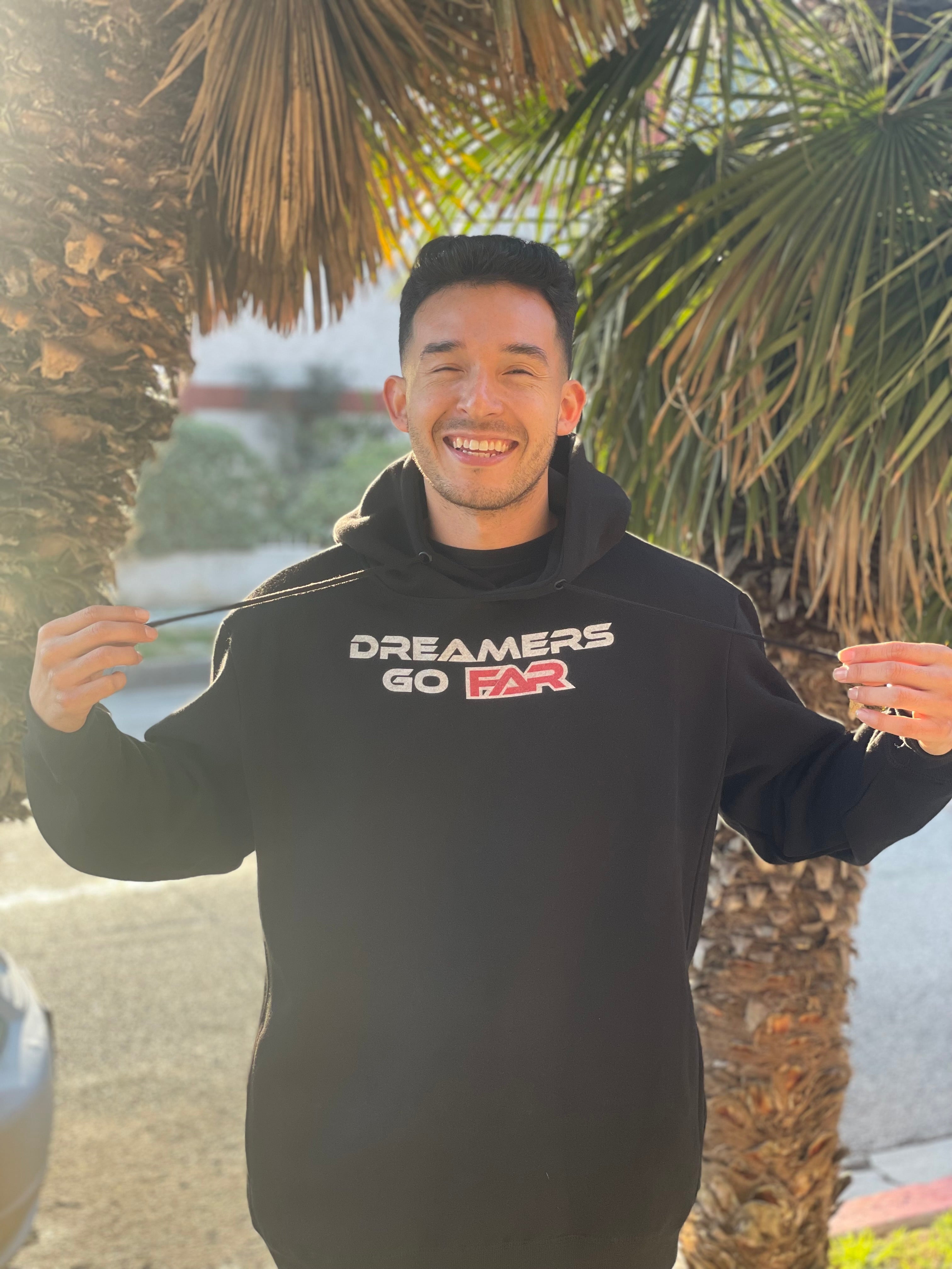 RED NEW "Dreamers GO FAR" Hoodies